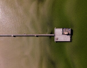 Köpingsvik Beach and Pier in Öland, Sweden © chemistkane