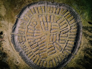 Ismantorp Fortress on the Swedish island of Öland © chemistkane