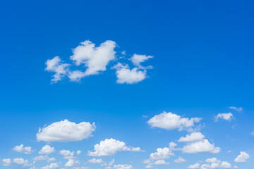 Beautiful blue sky and clouds with daylight natural background.