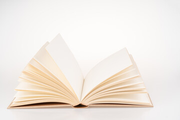 Book with close up view.