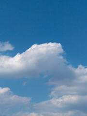 blue sky with clouds