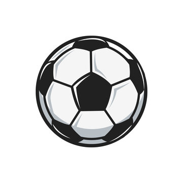 vector soccer ball for sport