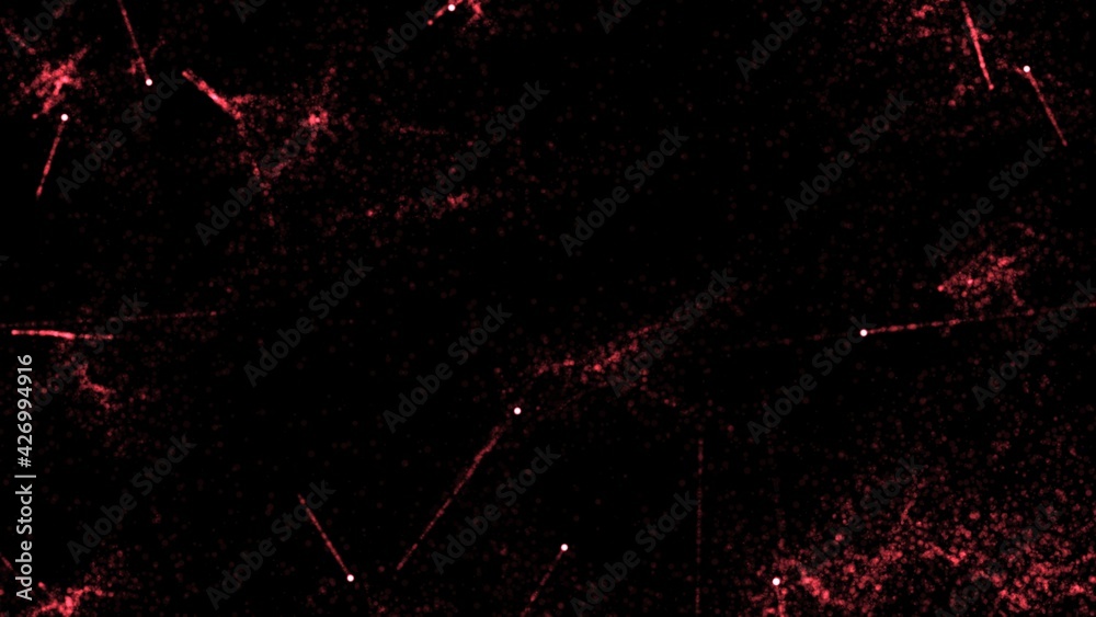 Poster abstract background with dark base color and red patches