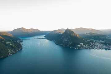 Aussicht auf den Luganersee