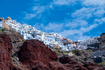ギリシャ・サントリーニ島の風景・イア