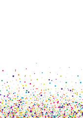 Red Square Prize Texture. Festival Circle Background. Green Falling Round Illustration. Blue Group Dot.