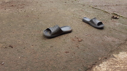 shoes on the beach