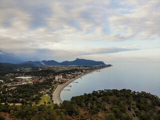 
magnificent drone images of the Mediterranean beaches