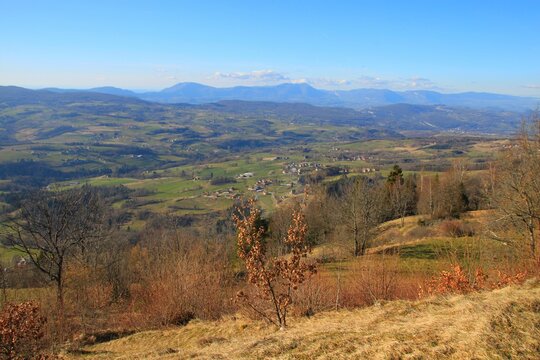 Pays yennois depuis Vacheresse, Savoie	