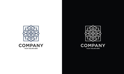 Mandala flower petals cube pattern with multi color.Vector relaxation pattern.flower mandala. Unique design on white and black background. Hand drawn pattern, meditation and relax concept.