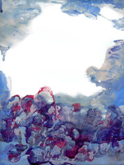 Abstract sea under water texture