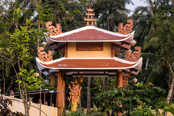 Gian Giac Pagoda, Cai Be, Mekong Delta, Vietnam south east asia