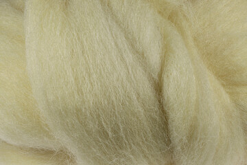 raw wool from the Dutch island of Texel for background use