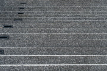 Fototapeta premium One piece tiled staircase. The steps that continue to go up.