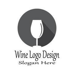 Wine Logo Template vector symbol nature