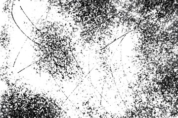 Grunge white and black wall background.Abstract black and white gritty grunge background.black and white rough vintage distress background