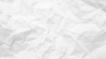 White Paper Texture background. Crumpled white paper abstract shape background with space paper recycle for text