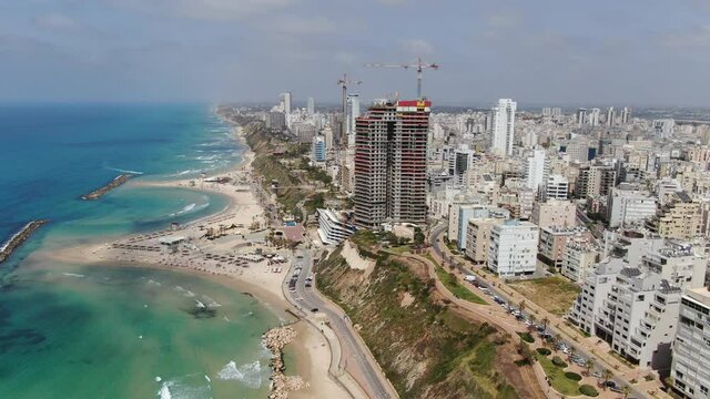 Netanya Israel - Looking at the world from a height