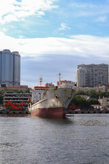 
Vladivostok sea coastal communications station. Ferries from the islands arrive to the mainland every day.