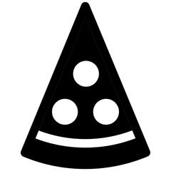 pizza icon vector