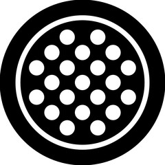 Obraz premium pizza icon vector