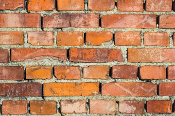 Weathered Brick Mansonry Texture in bright collors