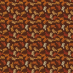 unique abstract seamless pattern vector