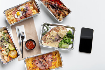 Mobile app for order and delivery food during covid-19 virus