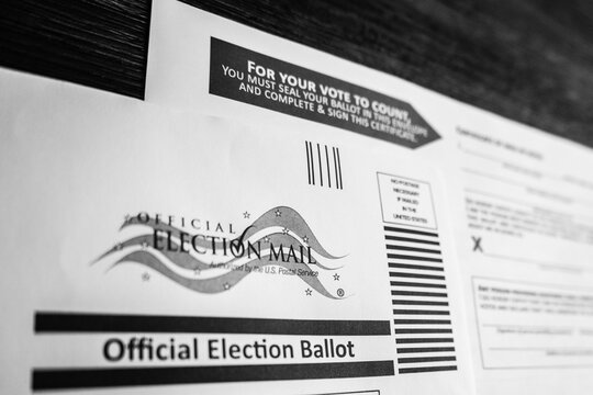 Postal Voting In The United States, Also Referred To As Mail-in Voting Or Vote By Mail, Is A Form Of Absentee Ballot In The United States.