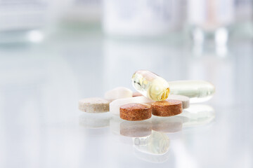 Nahrungsergänzung Pillen Tabletten