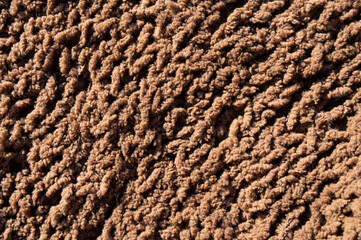 Textura de lana marrón