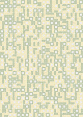 Abstract Geometric Pattern generative computational art illustration