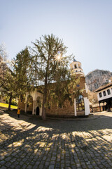 Fototapeta na wymiar Photo of Dryanovo monastery “St. Archangel Michael”