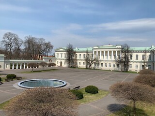 The Presidential Palace located in Vilnius Old Town. The official office and eventual official residence of the President of Lithuania.  Vilnius, Lithuania.