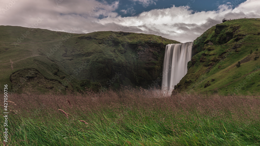 Wall mural iceland