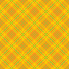 Plaid seamless pattern. Vector background of textile ornament. Flat fabric design.