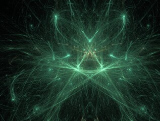 Imaginatory fractal background generated Image