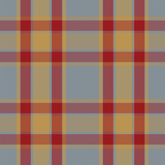 Plaid pattern seamless. Check fabric texture. Stripe square background. Vector textile design.