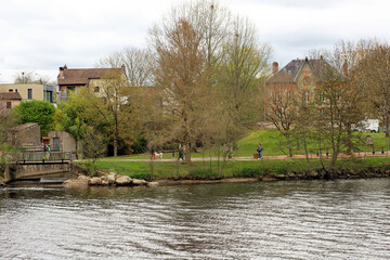 Loisir en bord de Vienne
