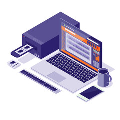 Film slides conversion using a scanner 