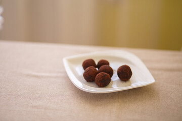 handmade chocolates, confectionery art, sweets