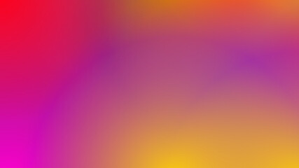 Abstract Background with Red, Purple, Pink, Yellow, Orange Gradient. You can use this for your content like as promotion, advertisement, gaming, webinar, presentation and anymore.