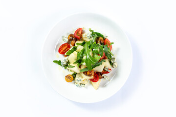 Melon salad and chestnut and cheese