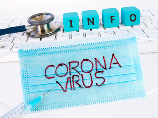 Coronavirus, Spritze, Maske