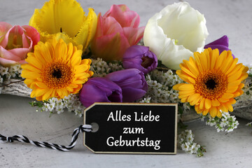 Alles Liebe zum Geburtstag