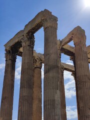 Fototapeta premium Ruins of Greek temple