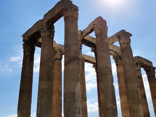 Ruins of Greek temple