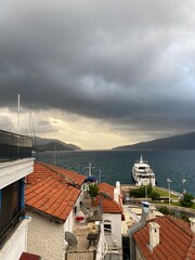 view of the town of kotor