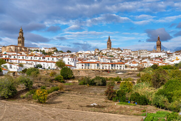 Jerez de los Caballeros, City at Badajoz, Extremadura in Spain