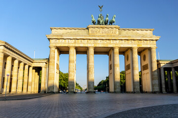 Fototapeta na wymiar Brandenburg Gate in Berlin